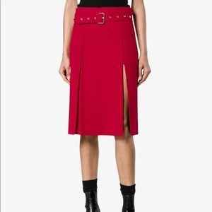 New Pleated Kilt-style with Front Splits Skirt